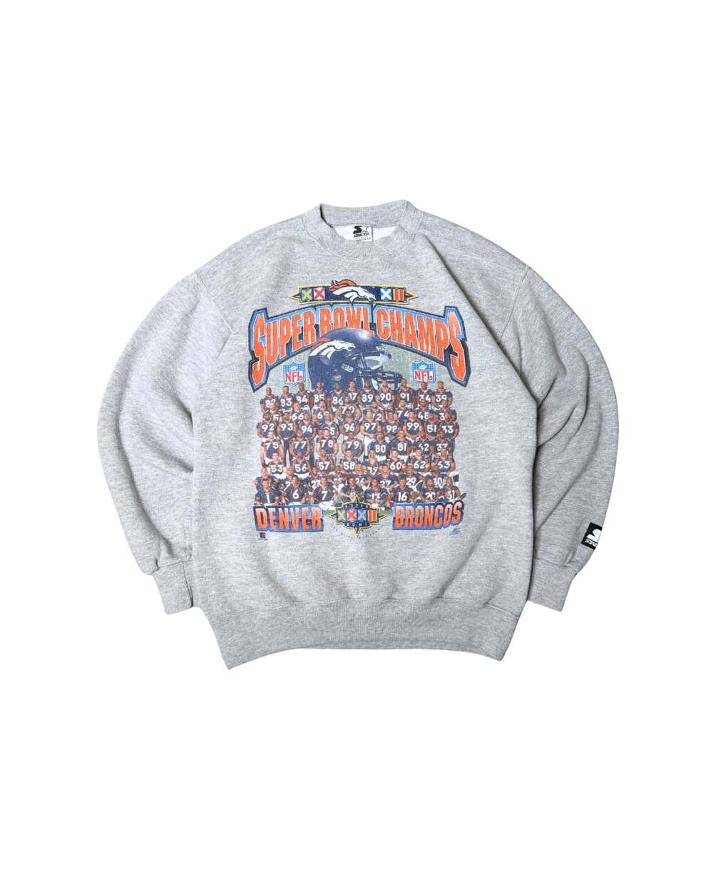 Vintage Denver Broncos NFL XXXII Super Bowl Champs Sweater